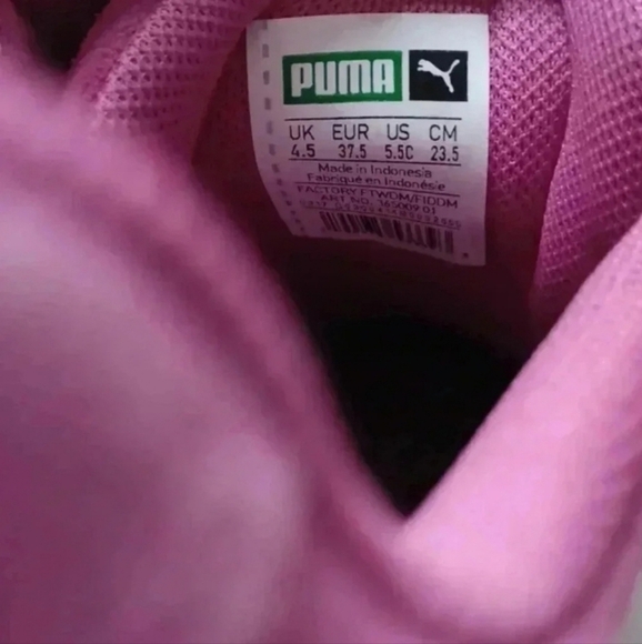 Puma Kids Fuchsia Sneakers - Picture 15 of 15